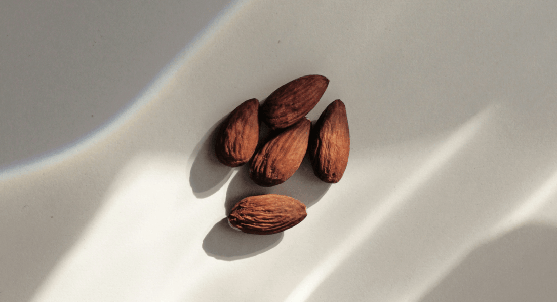 Amande douce, utilisée pour réaliser de l'huile d'amande douce