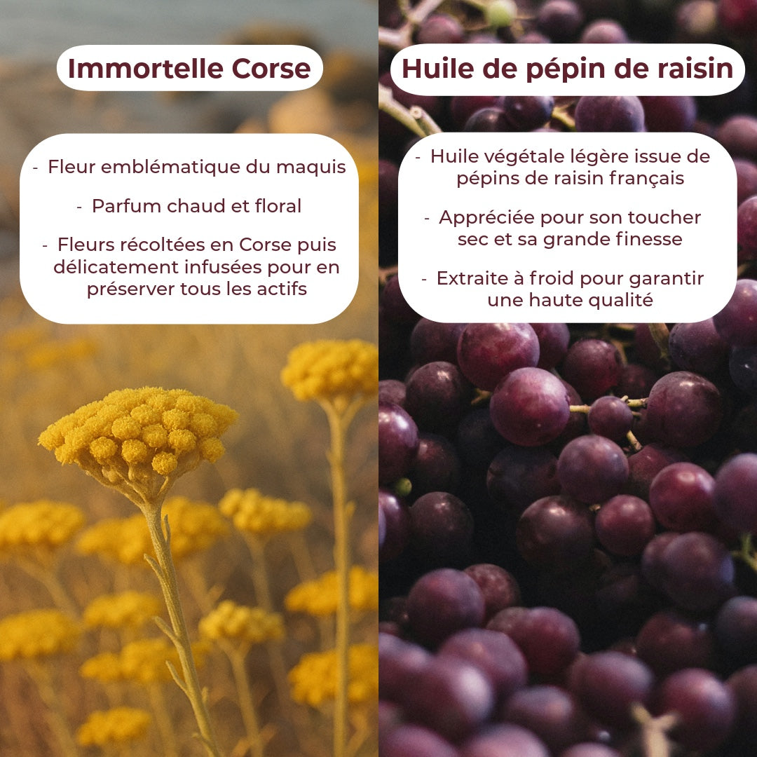 Huile Visage Immortelle Régénérante